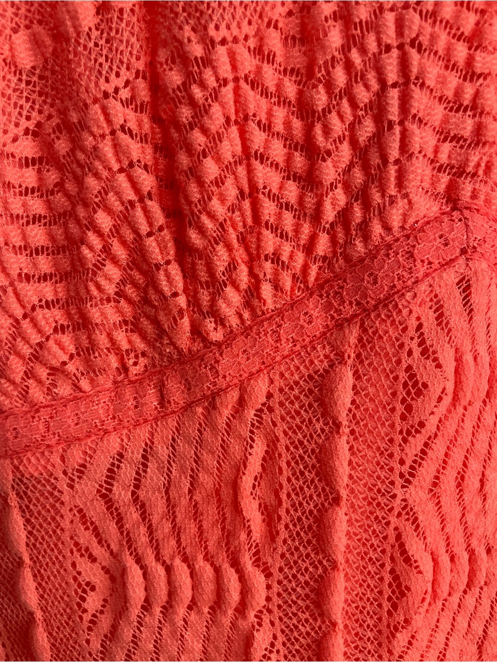 Rabbit Rabbit Rabbit Coral Lace Midi Dress - Picture 6 of 9